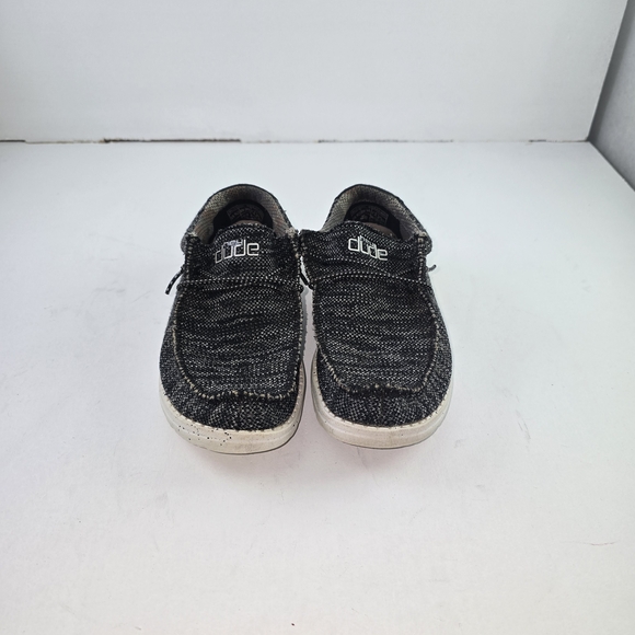 Hey Dude Other - Hey Dude Kids Black and White Sneakers